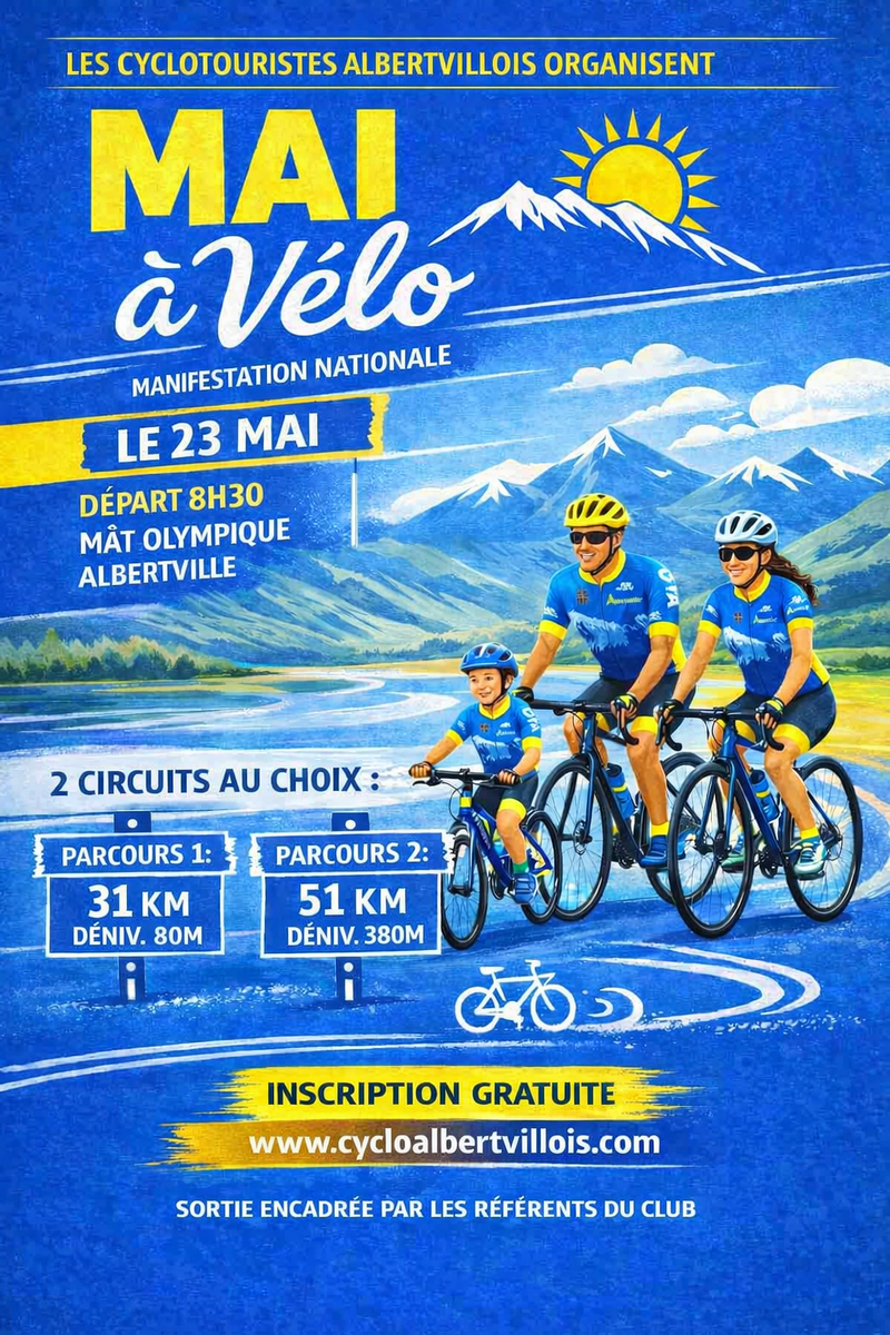 Mai à Vélo